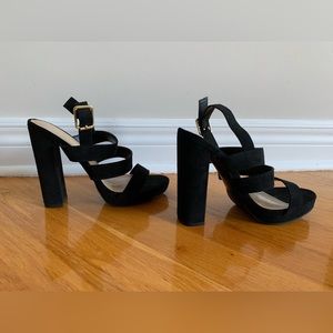 Street Wear Black Sandals